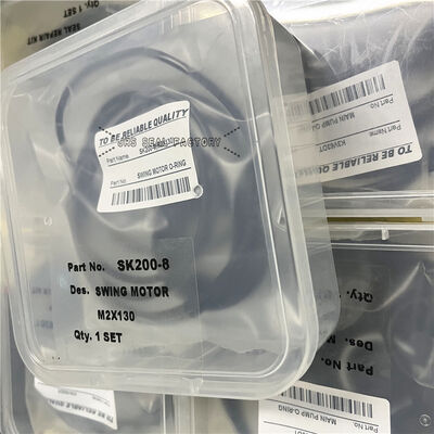 SK200-8 M2X130 Σετ στεγανοποιητικού κινητήρα ταλαντευόμενου κιτ στεγανοποιητικού εκσκαφέα υδραυλικού κυλίνδρου