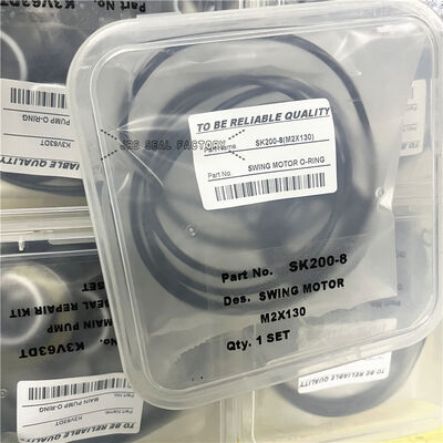 SK200-8 M2X130 Σετ στεγανοποιητικού κινητήρα ταλαντευόμενου κιτ στεγανοποιητικού εκσκαφέα υδραυλικού κυλίνδρου