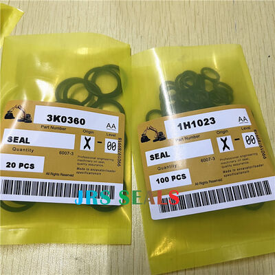 5H6734 6V6228 6V5266 3K0360 1H1023 NBR Black Oring for Hydraulic Cylinder Loader Lift Steering Kit